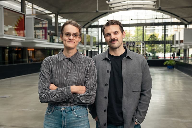 Mariia Zameshina et Romain Boudet, co-fondateurs d'Hexagone AI